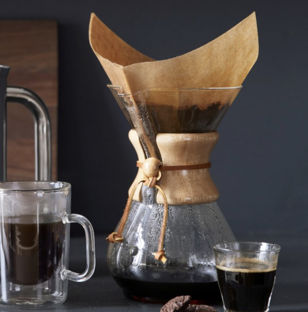 Chemex pour over coffee