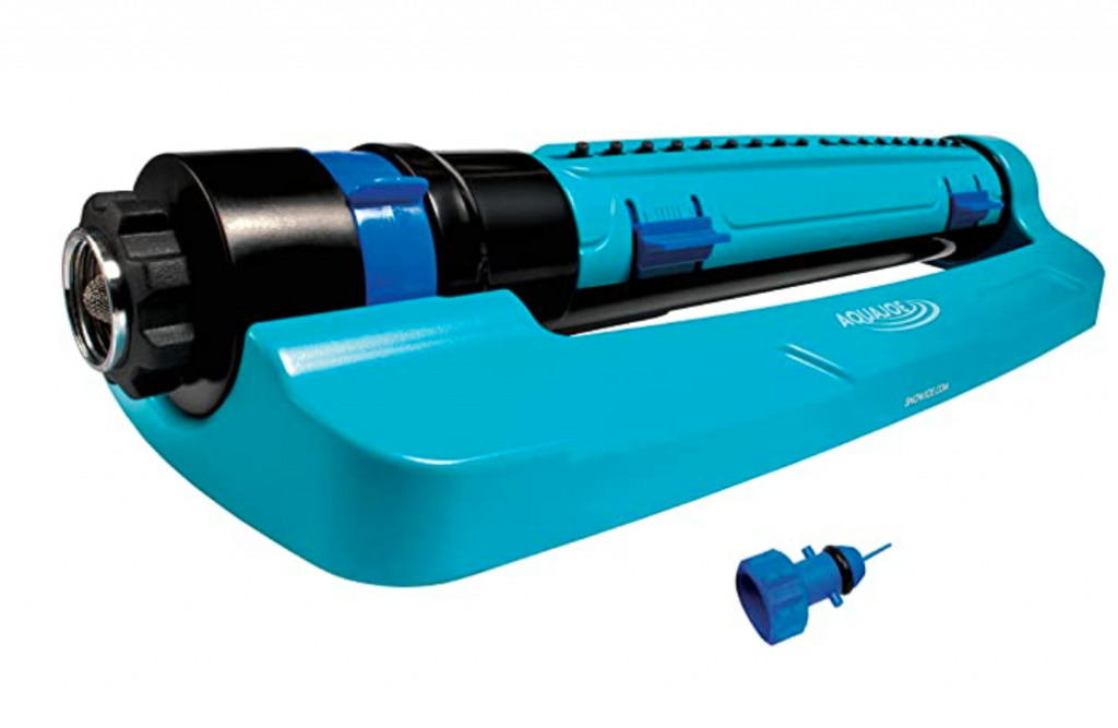 Aqua Joe SJI-TLS18 3-Way Turbo Oscillation Lawn Sprinkler,