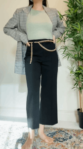 how to style chain belt