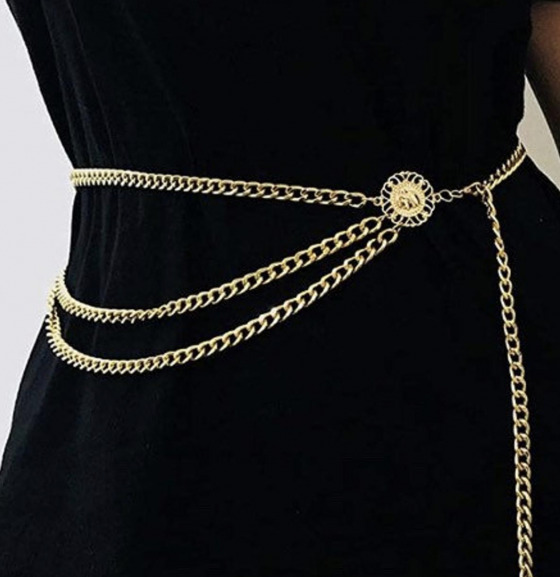 3 Elevated Ways To Style A Chain Belt That You Can't Ever Mess Up