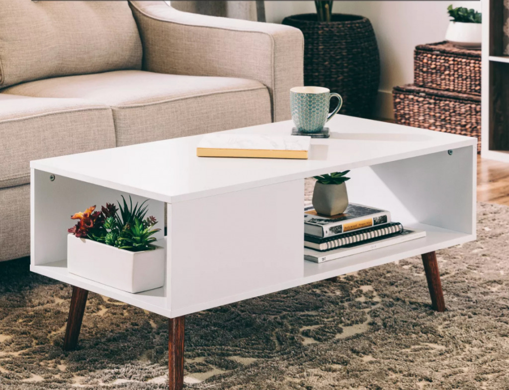 Mid-Century Modern Coffee Accent Table