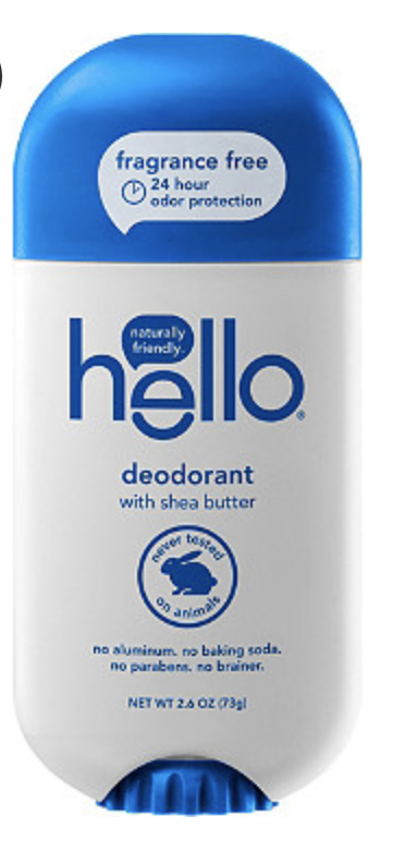 natural deodorant