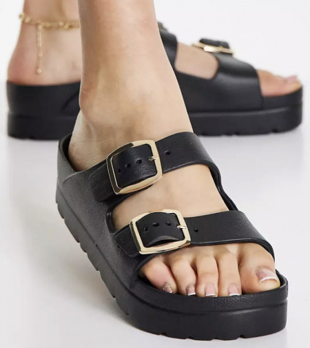 asos fawn platform sandal