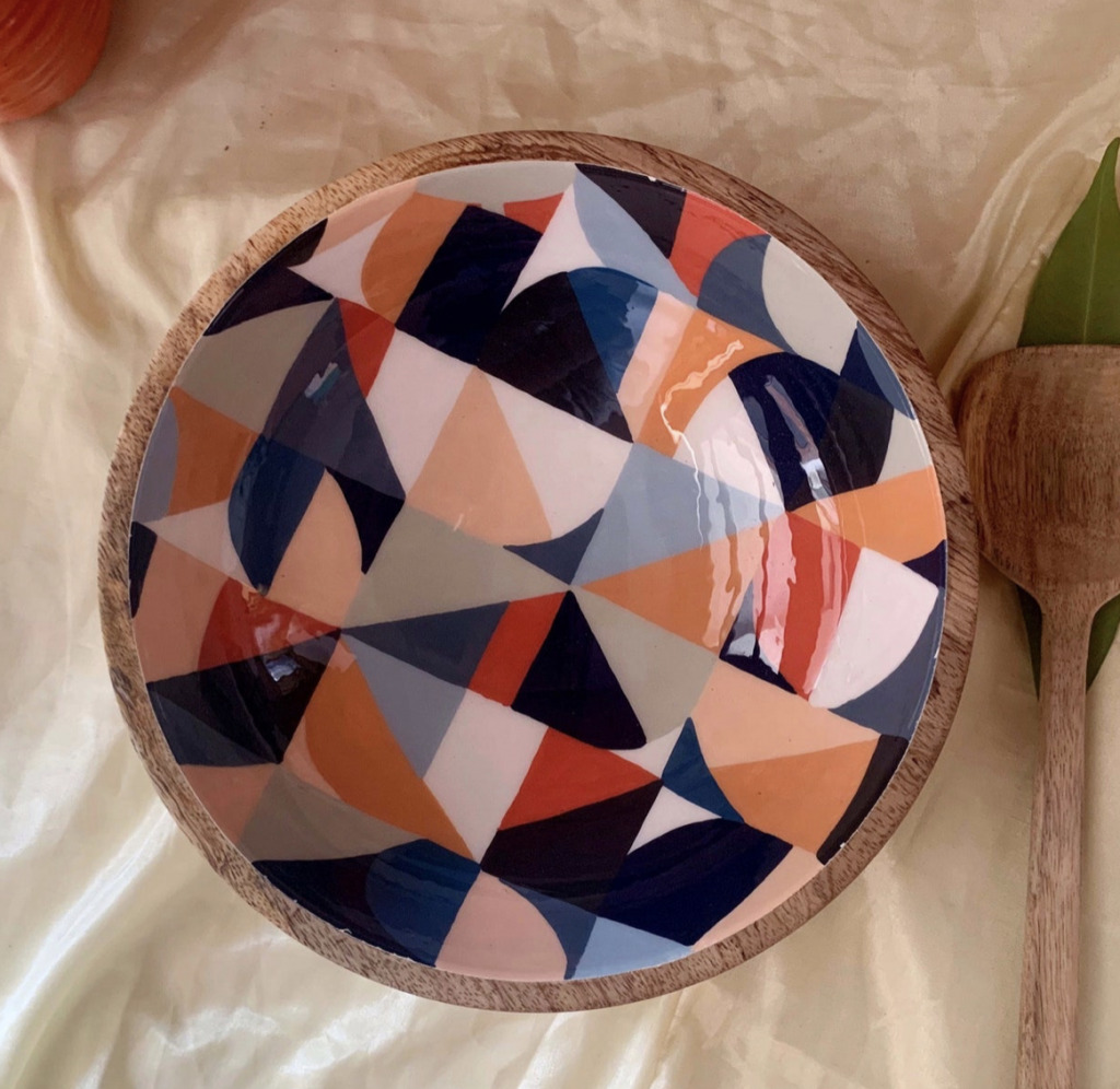 geometric bowl