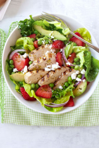 strawberry chicken salad