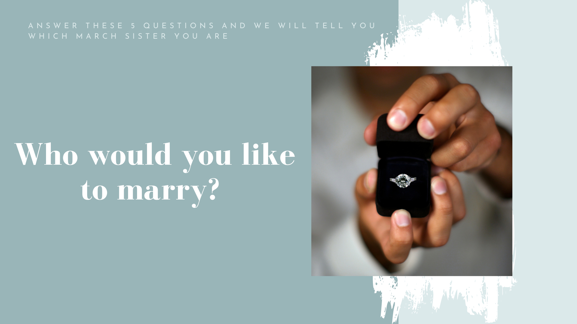 who would you marry