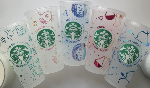 custom starbucks cups