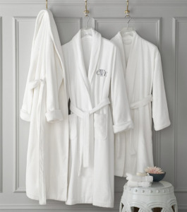 monogrammed robes