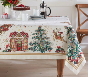 christmast tablecloth