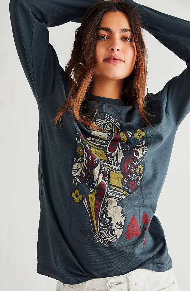 graphic long sleeve