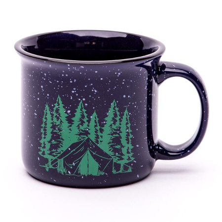 camping ceramic mug