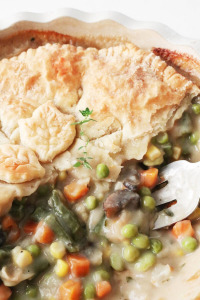 vegan pot pie thanksgiving recipe