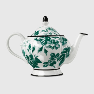 gucci green herbarium teapot