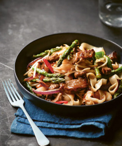 Stir-Fried Beef and Asparagus