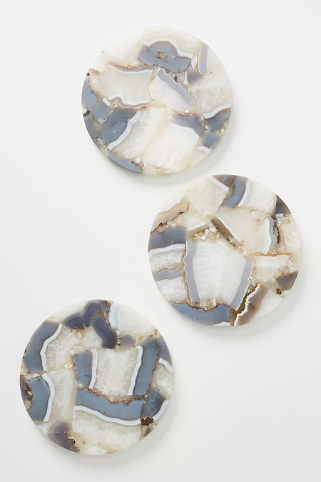 anthropologie Quincy Composite Agate Cheese Board