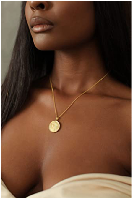 omi woods womens coin necklace
