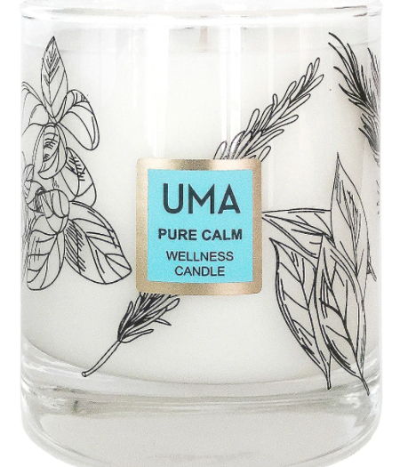 pure calm wellness candle