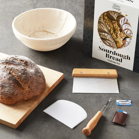 williams sonoma diy sourdough bread kit
