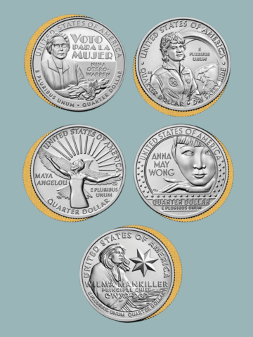 women on us coins