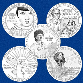Women on United States coins