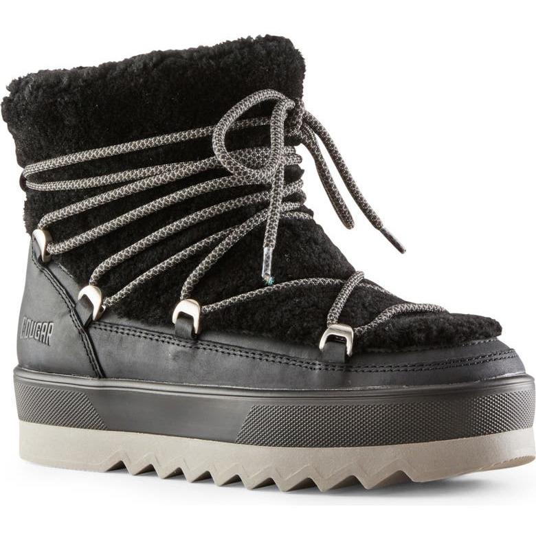 Cougar Verity Leather Shearling WInter Bootie