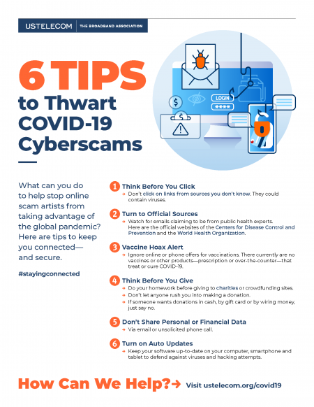 Telecom-Infographic-6-Tips-to-Thwart-COVID19