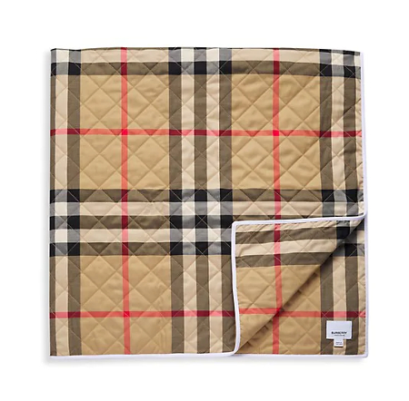 burberry teri checkered designer throw blanket