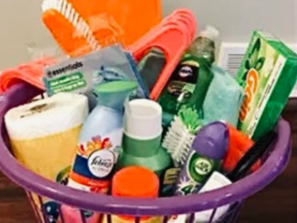 Cleaning Supply college care package ideas