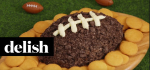 oreo football cheesecake