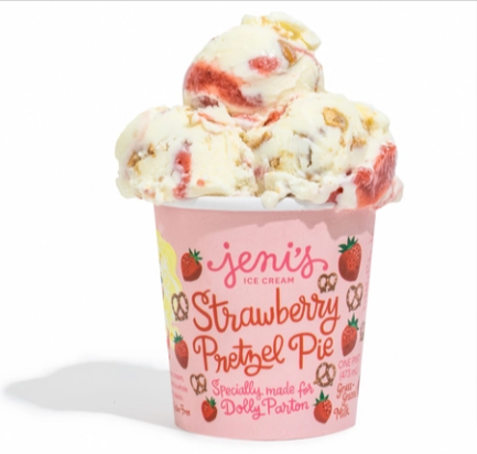 Jeni’s strawberry pretzel pie ice cream