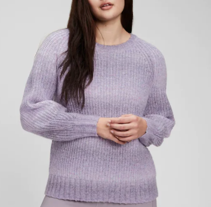 gap Textured Crewneck Sweater