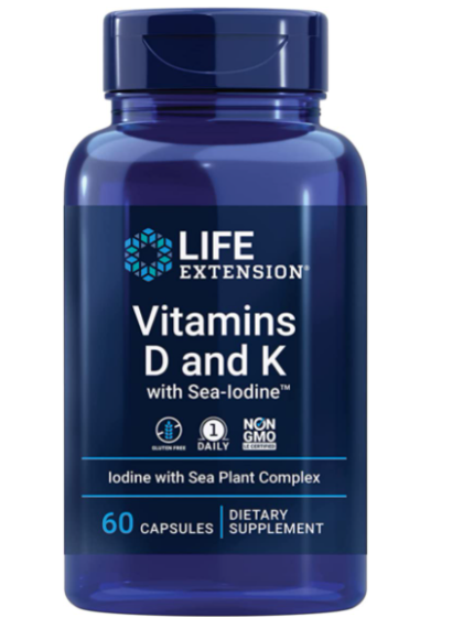 Life Extension Vitamins D and K 