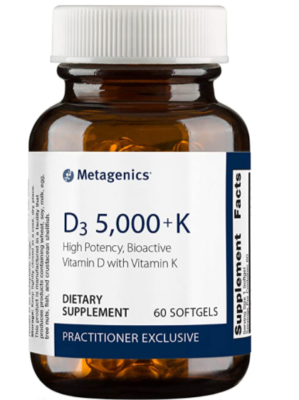 Metagenics D3 5000 + K
