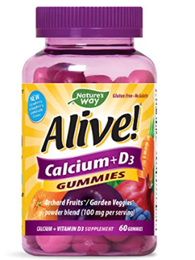 Nature’s Way Calcium + D3 Gummies 