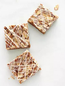 chewy Irish coffee blondies