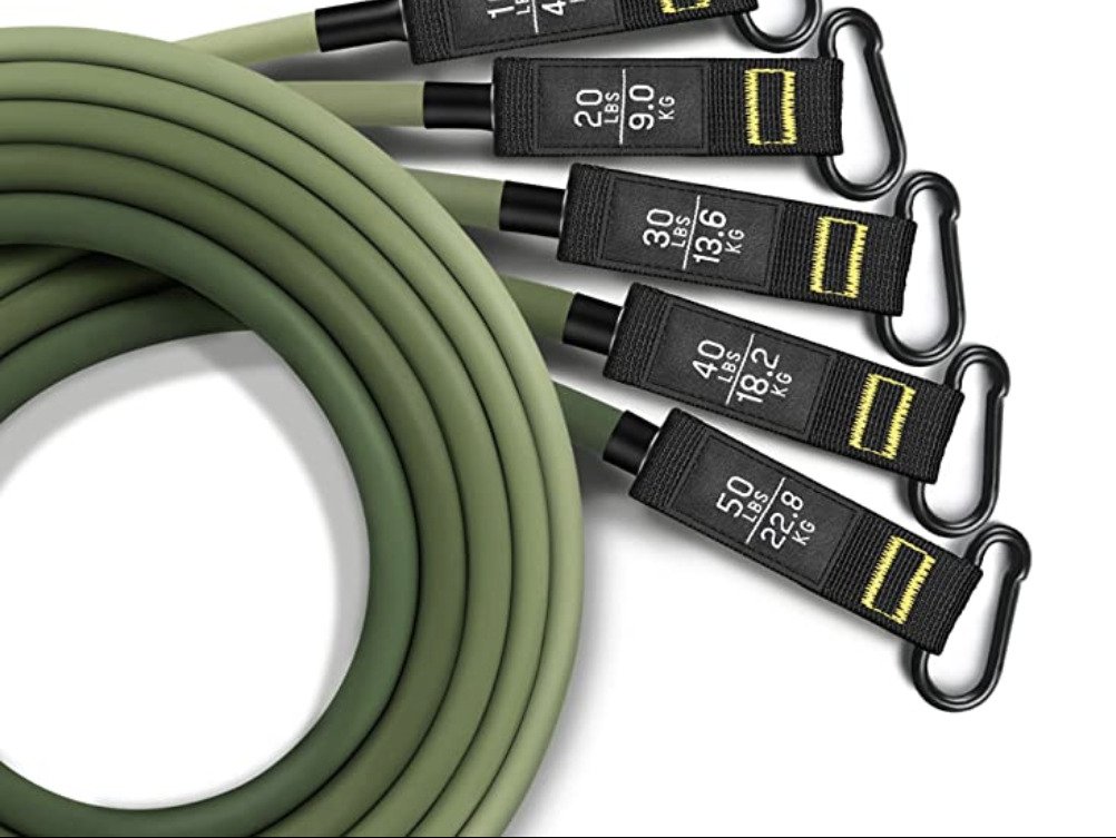 Resistance Bands Set 150/200/250lbs