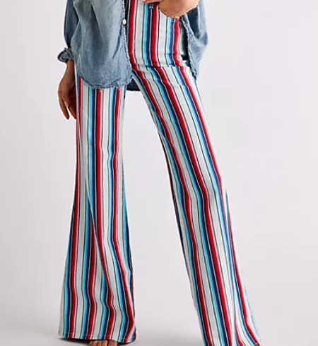 free people Wanderer High Rise Flare Jeans