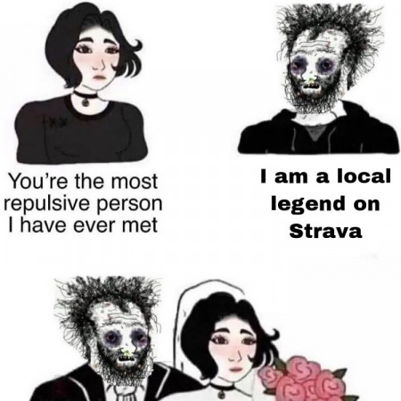 strava legend meme