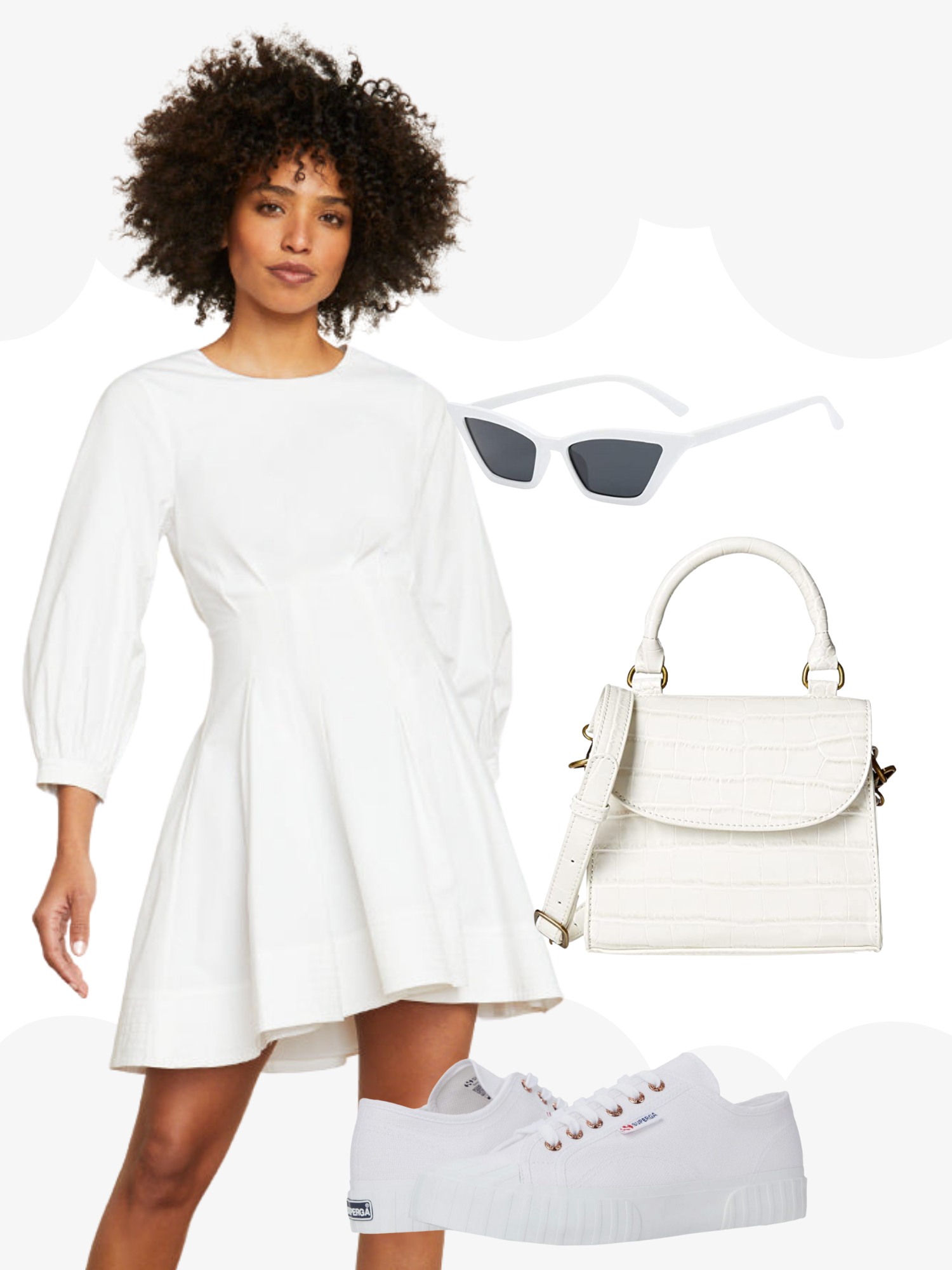 all white outfits for women
