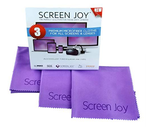 Screen Joy microfiber cloths
