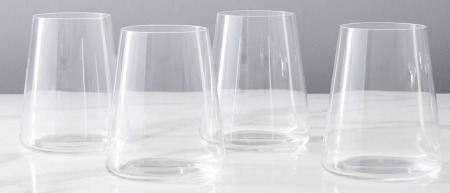 Horizon Stemless Wine Glass Set
