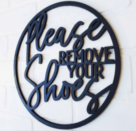 Please Remove Shoes Sign Funny No Soliciting Sign No Shoes _ Etsy