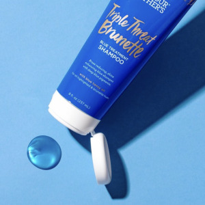 Not Your Mother’s Triple Threat Brunette Moisturizing Blue Treatment Shampoo