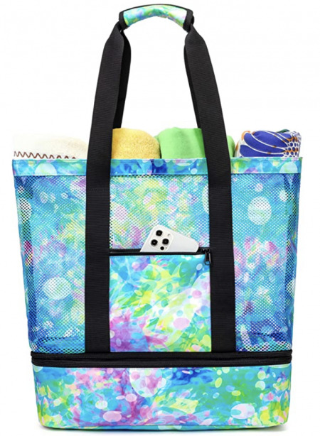 beach bag with cooler