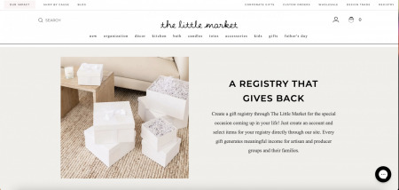 little market wedding registry