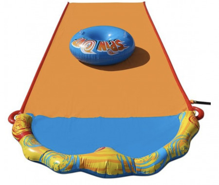 banzai spinout inflatable waterslide