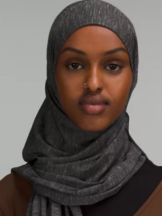 lululemon scarf-style hijab