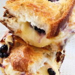 Blackberry-Peach Grilled Cheese