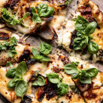 Caramelized Shallot and Bacon Goat Cheese Pizza